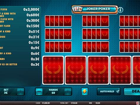 Виртуальный покер Joker Poker от Red Rake Gaming  играть бесплатно